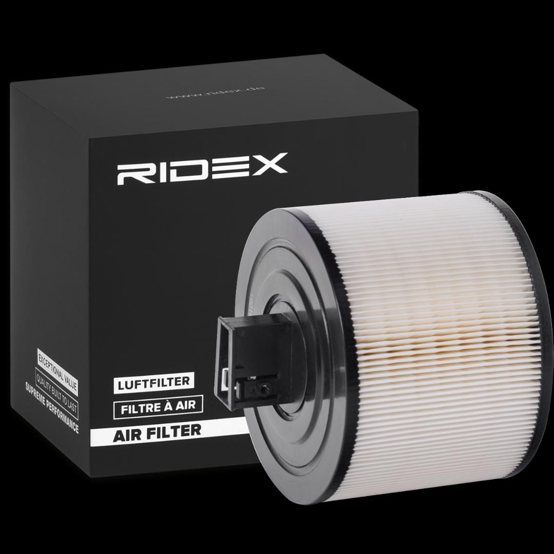 RIDEX 8A0213 Air filter 174mm, 176mm, Cylindrical, Filter Insert