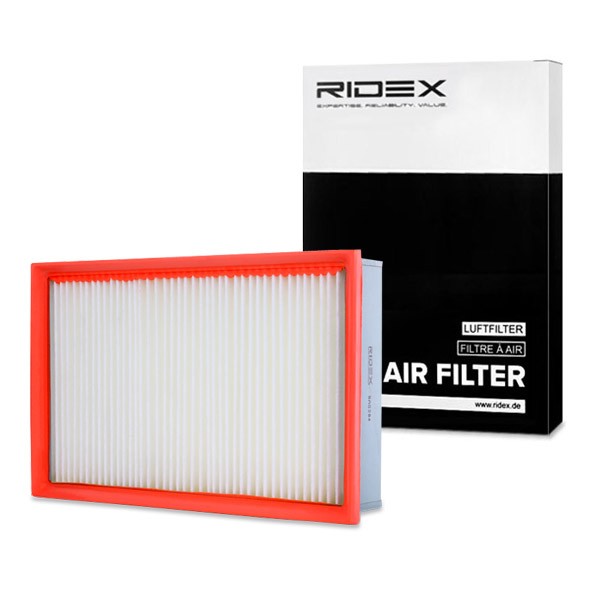 RIDEX 8A0284 Air filter 60mm, 196mm, 304mm, Filter Insert