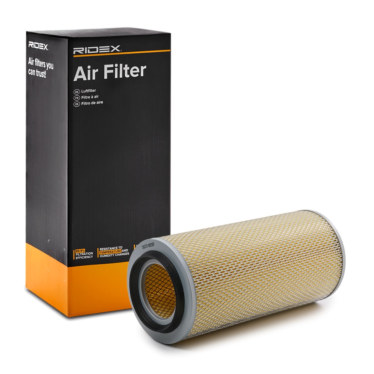 RIDEX 8A0318 Air filter 352,0mm, 166,0mm, Filter Insert