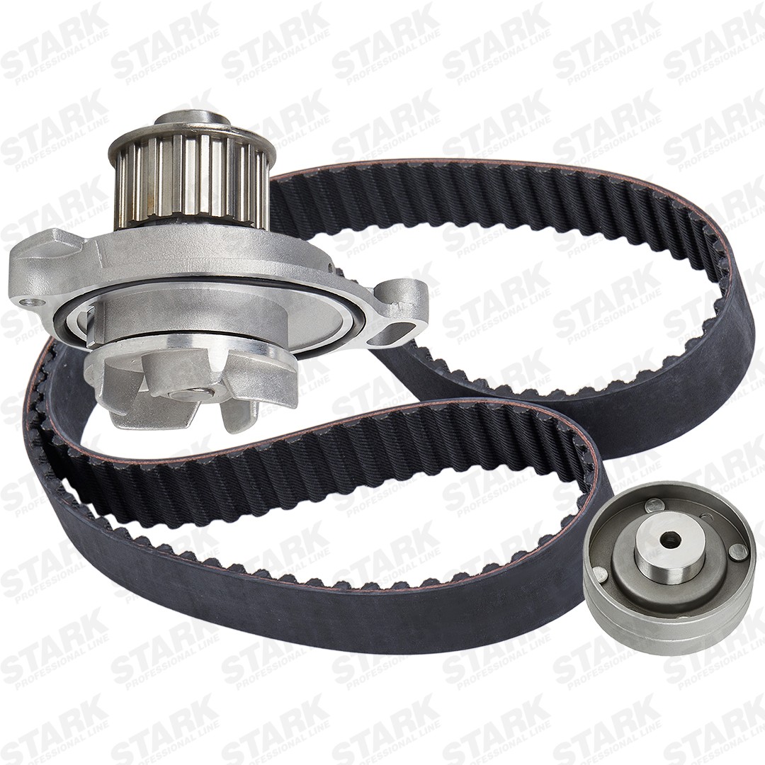 STARK SKWPT-0750101 Water pump and timing belt kit with water pump, Number of Teeth: 122, Width: 26,5 mm