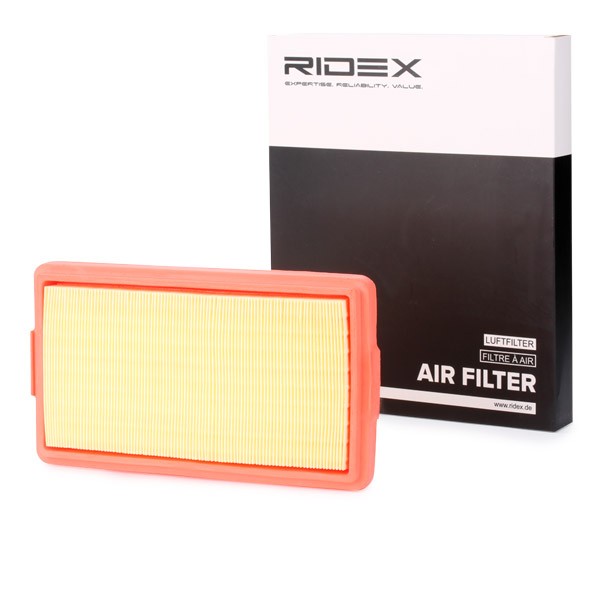 RIDEX 8A0379 Air filter 38mm, 183mm, 320mm, Air Recirculation Filter