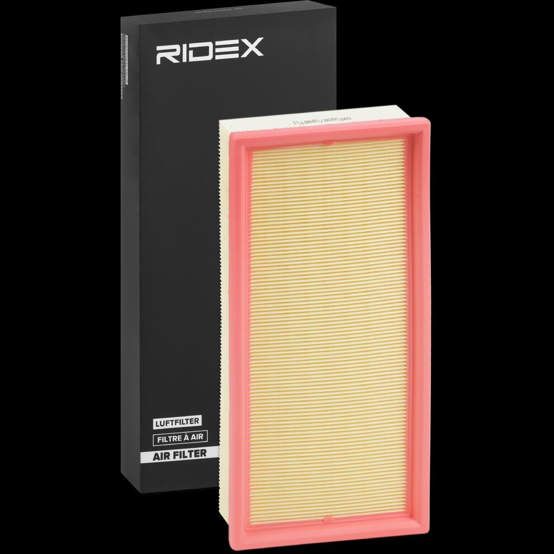 RIDEX 8A0240 Air filter 58mm, 150mm, 325mm, Filter Insert