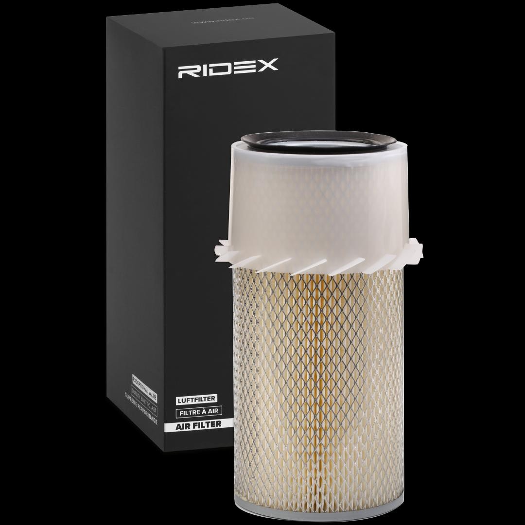 RIDEX 8A0232 Air filter 282mm, 135mm, Air Recirculation Filter