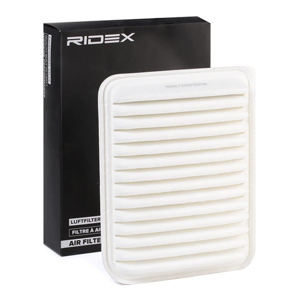 RIDEX 8A0441 Air filter 52mm, 207mm, rectangular, Filter Insert, Air Recirculation Filter
