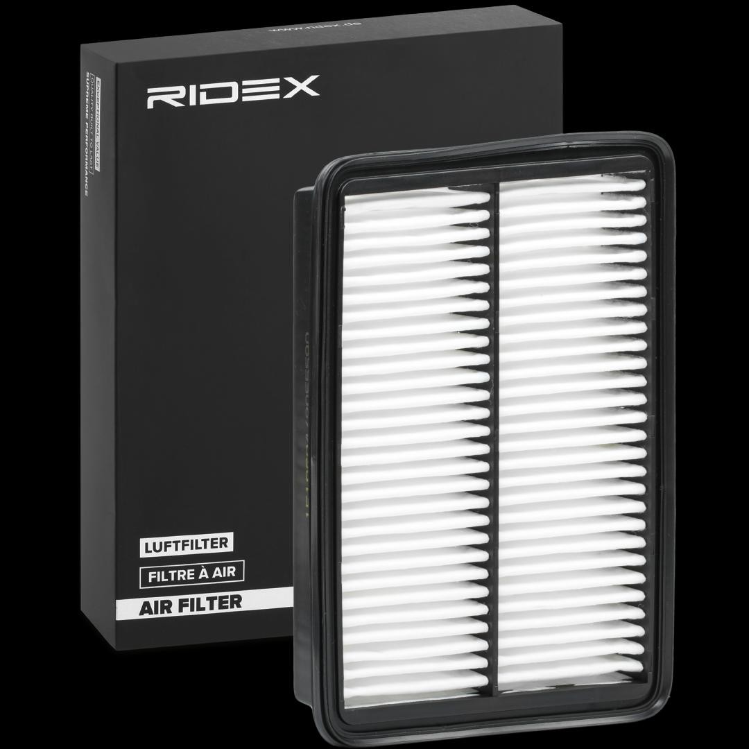 RIDEX 42mm, 197mm, 278mm, Air Recirculation Filter Length: 278mm, Width: 197mm, Height: 42mm Engine air filter 8A0491 buy
