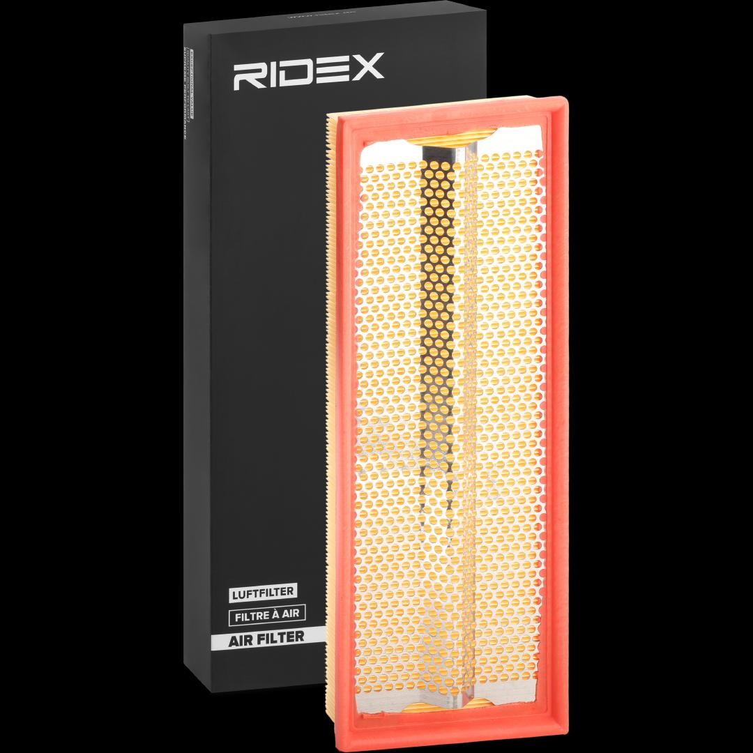 RIDEX 8A0471 Air filter 60mm, 170mm, 472mm, rectangular, Air Recirculation Filter, Filter Insert