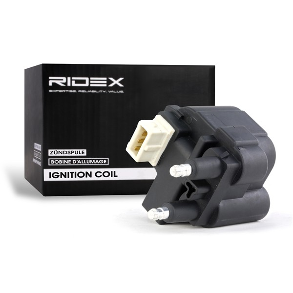 RIDEX 689C0154 Ignition coil pack 3-pin connector, grey