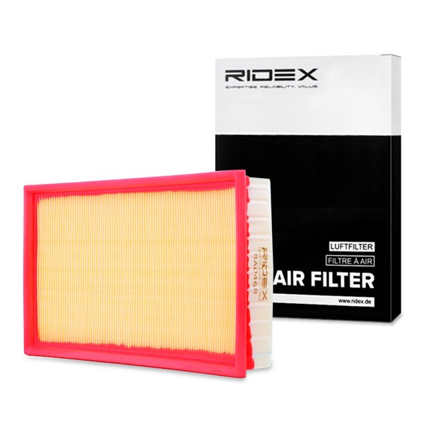 RIDEX 8A0468 Air filter 49mm, 184mm, 308mm, Air Recirculation Filter