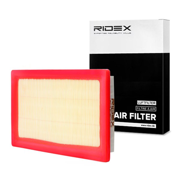 RIDEX 8A0512 Air filter 37mm, 153mm, 245mm, Filter Insert, Air Recirculation Filter