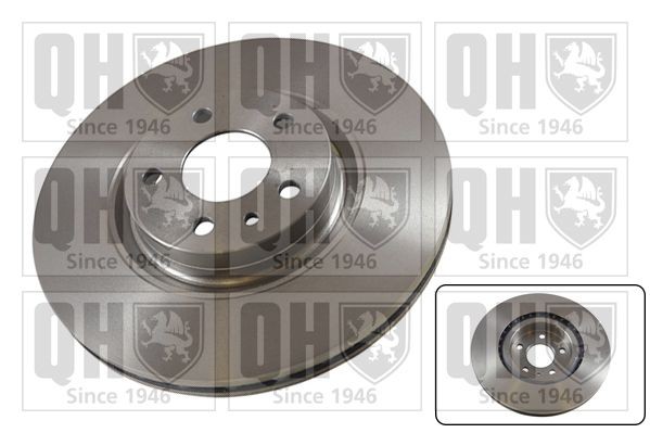 QUINTON HAZELL BDC3503 Brake disc 284x22mm, 5x98, Vented