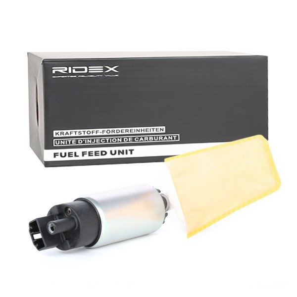 RIDEX Electric Pressure [bar]: 3,3bar, Ø: 38, IN :10 OUT :9mm Fuel pump motor 458F0005 buy