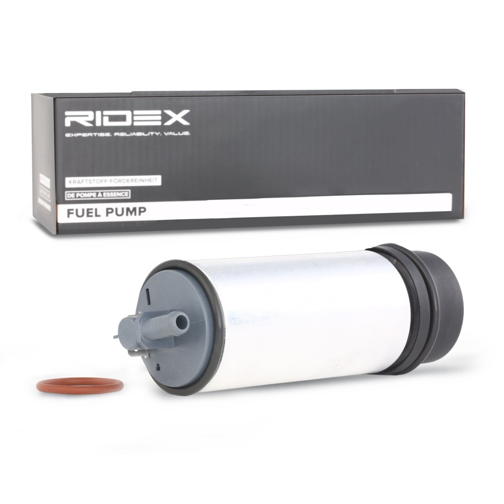 RIDEX 458F0011 Fuel pump Electric, without tank sender unit, without swirl pot, with seal ring