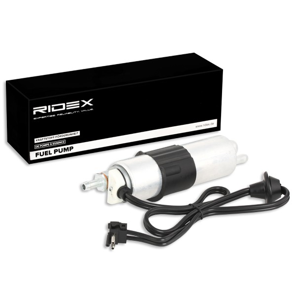 RIDEX 458F0015 Fuel pump Electric, with cable set