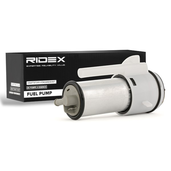 RIDEX 458F0026 Fuel pump Electric, with filter