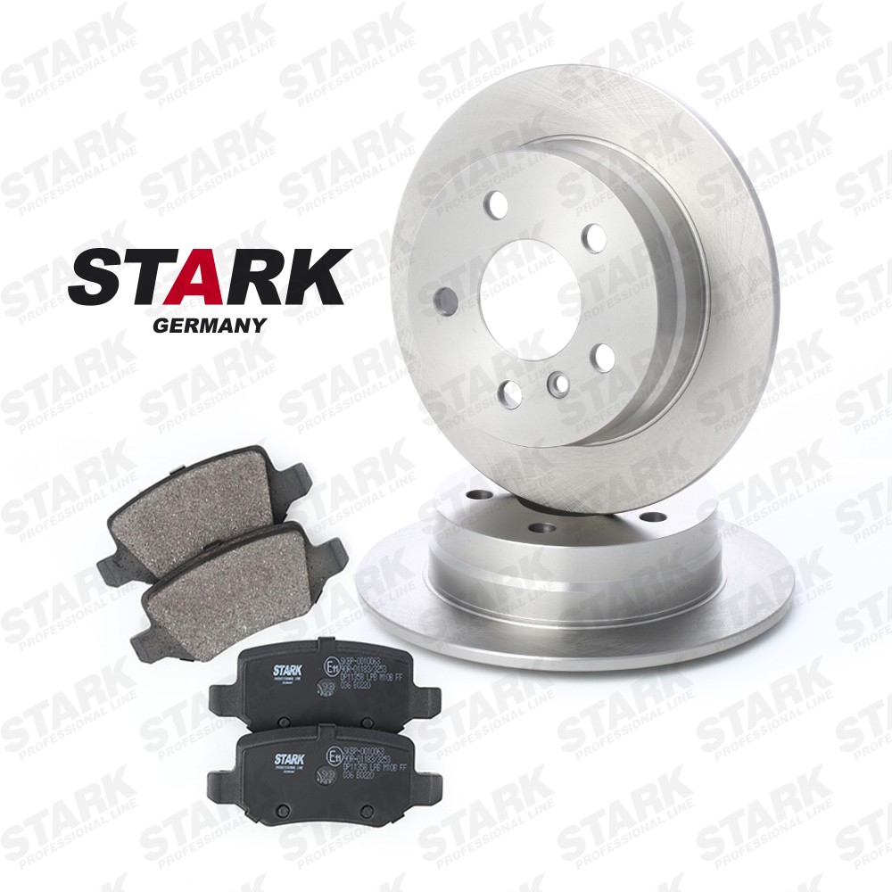 STARK SKBK1090067 Brake kits MERCEDES-BENZ A-Class (W169) A 180 CDI (169.007, 169.307) 109 hp Diesel 2006