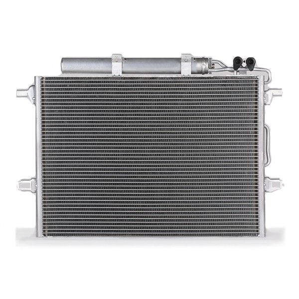RIDEX 448C0140 Air conditioning condenser with dryer, 13,8mm, 13,8mm, Aluminium, R 134a, 440mm