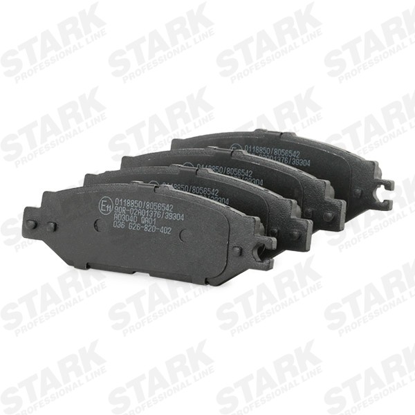 SKBP0011589 Disc brake pads STARK SKBP-0011589 review and test