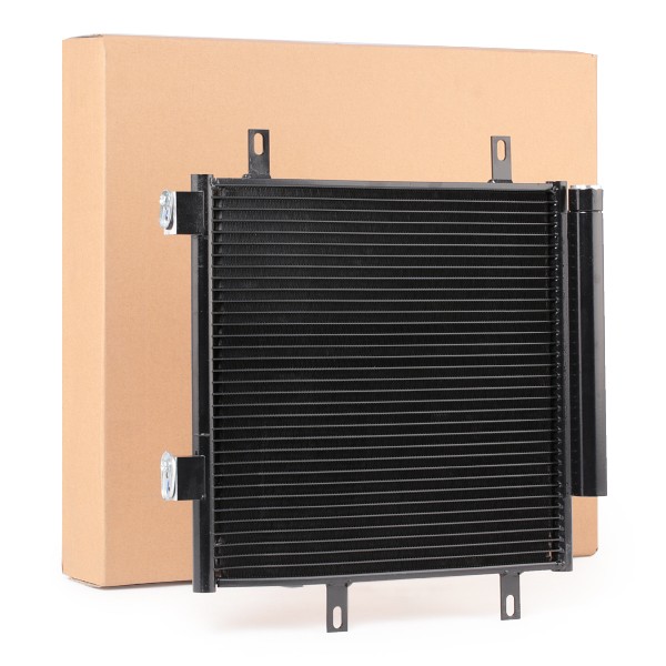 RIDEX 448C0156 Air conditioning condenser with dryer, 14,35mm, 11mm, Aluminium, R 134a, 360mm