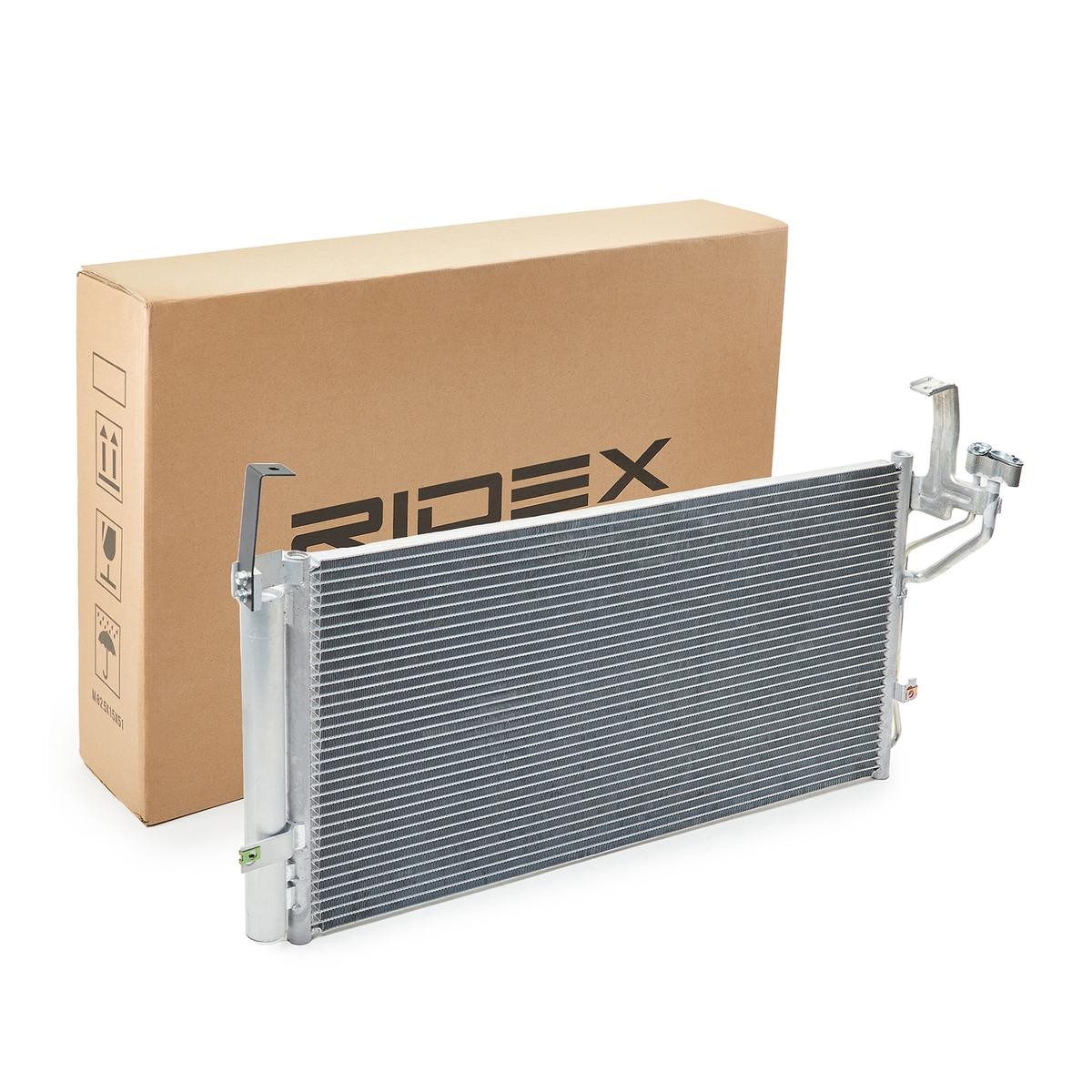 RIDEX 448C0169 Air conditioning condenser with dryer, 341mm, 661mm