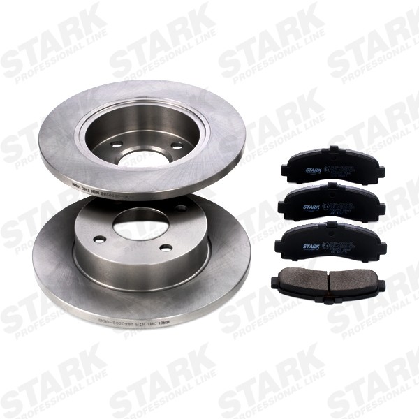 STARK SKBK-1090238 Brake kit NISSAN MICRA 2012 in original quality