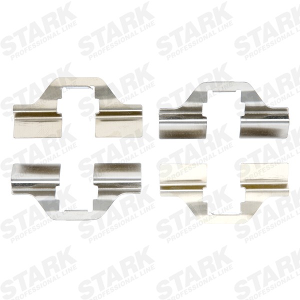STARK SKAK-1120005 Kit accessori, pastiglia freno Assale anteriore, Assale posteriore, Freno a disco
