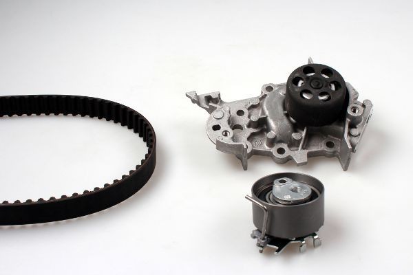 HEPU PK09540S Water pump and timing belt kit with technical documentation, Number of Teeth: 95, Width: 23,4 mm