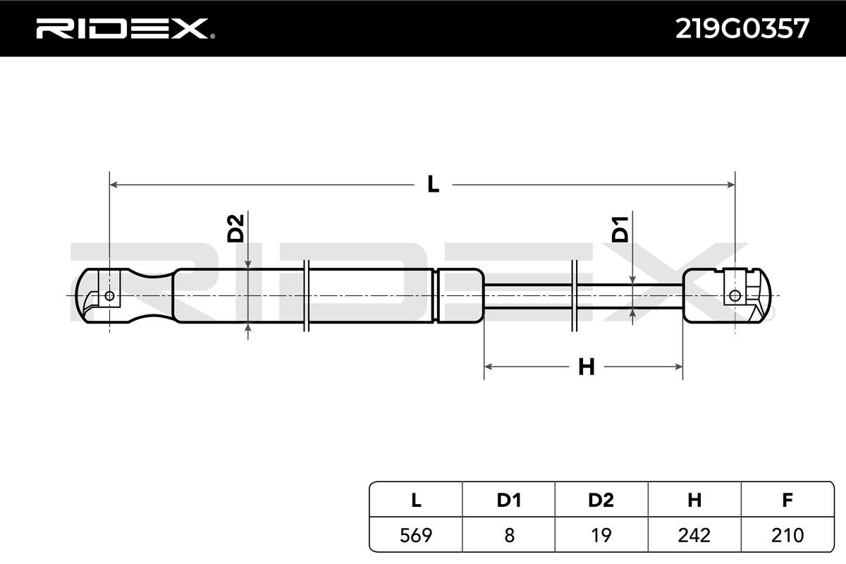 RIDEX Boot struts 219G0357 buy online