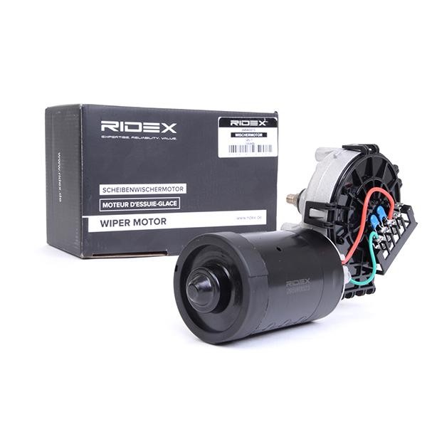 RIDEX 295W0023 Wiper motor 12V, Front, 40W, for left-hand drive vehicles
