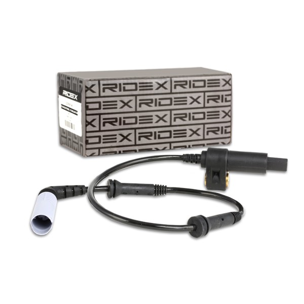 RIDEX 412W0032 ABS-Sensor Hinterachse beidseitig, mit Kabel, für Fahrzeuge  mit ABS, Induktivsensor, passiver Sensor, 2-polig, 1100 Ohm, 250mm, 290mm,  12V ▷ AUTODOC Preis und Erfahrung