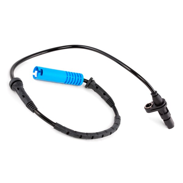 RIDEX 412W0084 ABS sensor Front axle both sides, Hall Sensor, 2-pin connector, 680mm, 35mm, blue, round