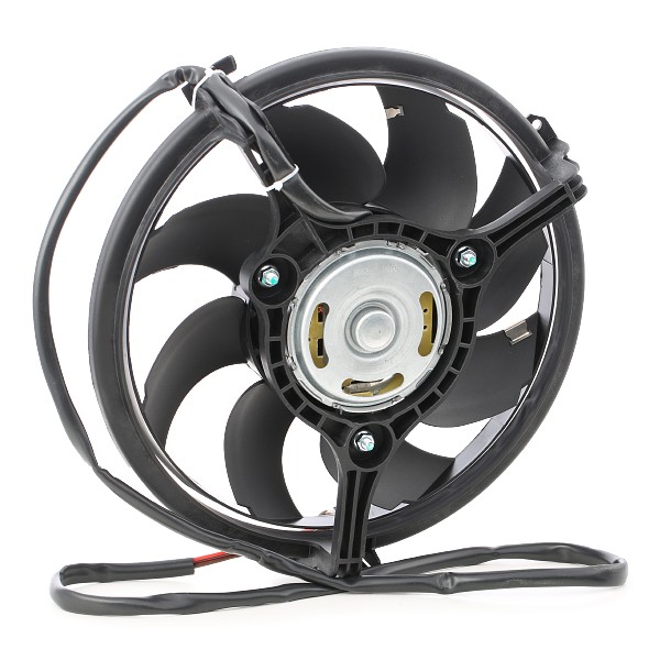 RIDEX 508R0025 Radiator cooling fan for vehicles with air conditioning, Ø: 280 mm, 300W, with electric motor