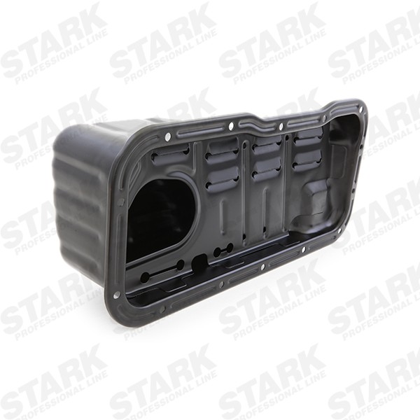Oil sump pan STARK with oil drain plug, without oil sump gasket, with seal ring, Sheet Steel - SKOP-0980042