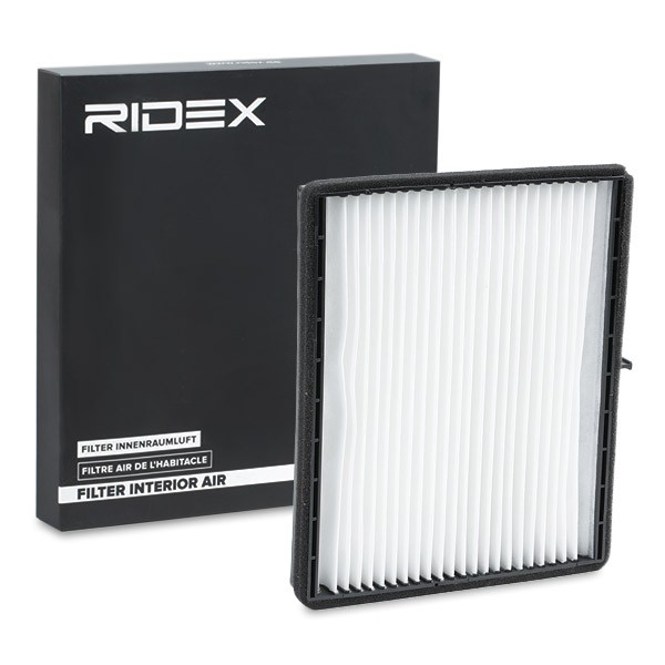 424I0137 RIDEX filtr cząstek stałych Szerokość: 189[mm], Wys.: 25[mm], Długość: 224[mm] Filtr, wentylacja przestrzeni pasażerskiej 424I0137 kupić niedrogo