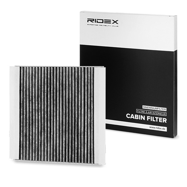 RIDEX 424I0229 Pollen filter Activated Carbon Filter, 232,0 mm x 240,0 mm x 30,0 mm