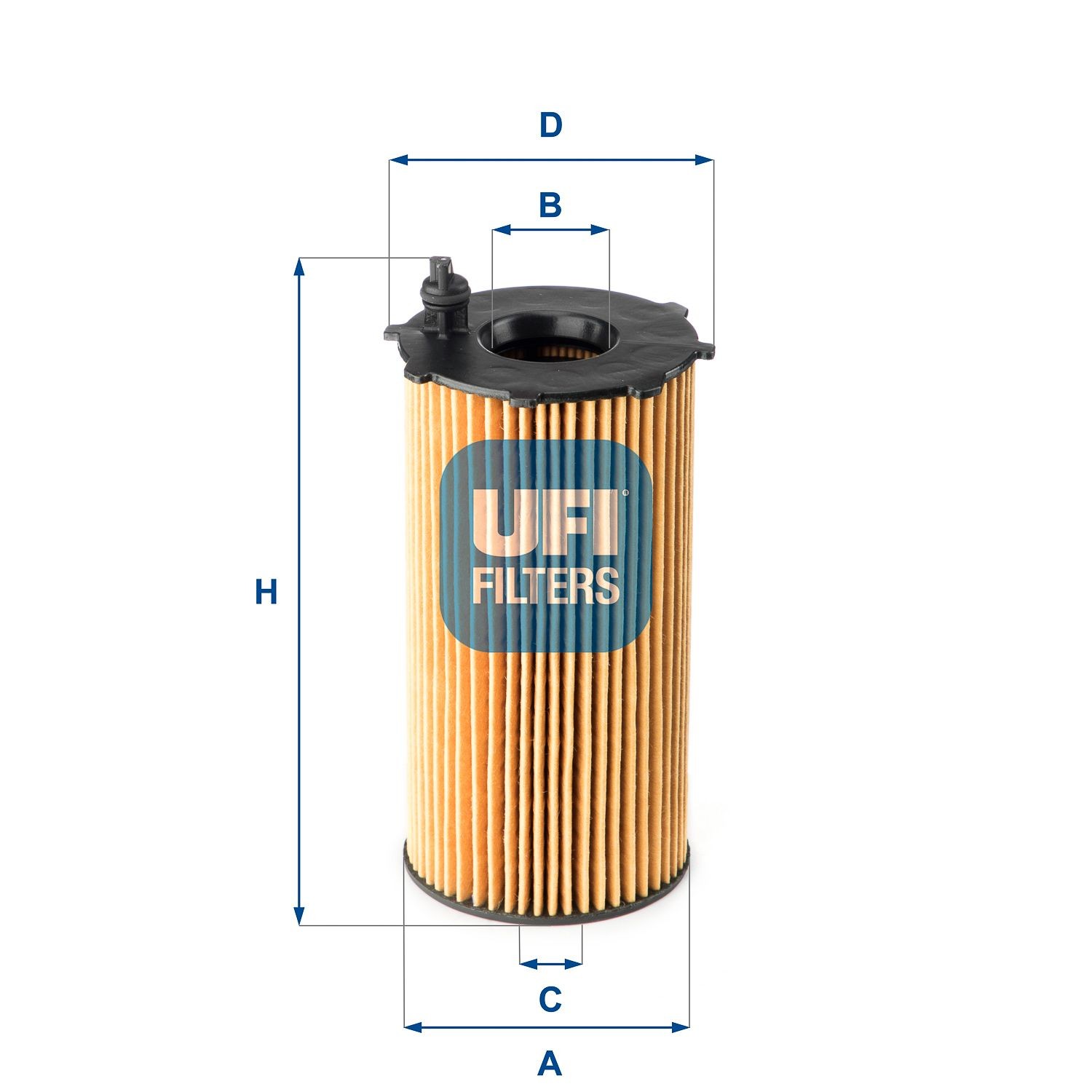 25.167.00 UFI Oil filters JEEP Filter Insert