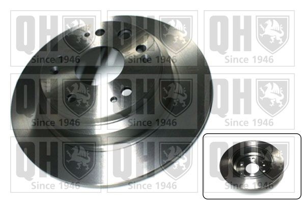 BDC5605P QUINTON HAZELL 282x9mm, 5, solid Ø: 282mm, Num. of holes: 5, Brake Disc Thickness: 9mm Brake rotor BDC5605 buy
