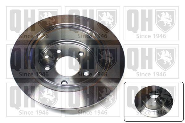 QUINTON HAZELL BDC5607 Brake disc 291x9mm, 5, solid