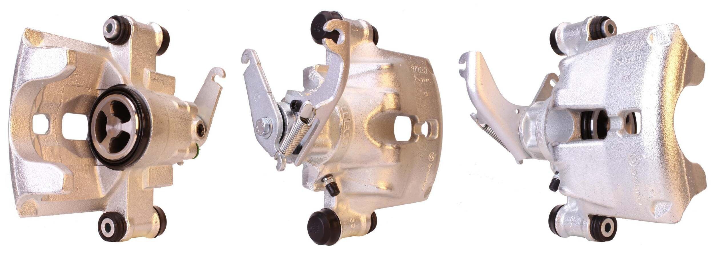 87-1843 ELSTOCK Brake calipers SMART Cast Iron, Rear Axle Right, in front of axle