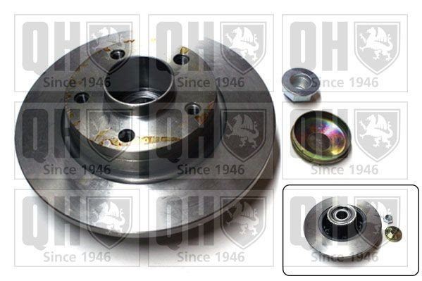 Renault TRAFIC Brake discs and rotors 806149 QUINTON HAZELL BDC5774 online buy