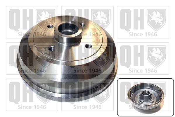 QUINTON HAZELL Brake drum rear and front OPEL Corsa A Van (S83) new BDR126