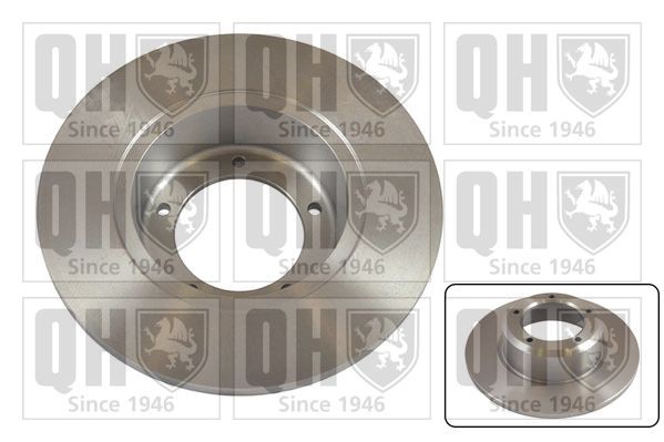 QUINTON HAZELL BDC3797 Brake disc LAND ROVER experience and price