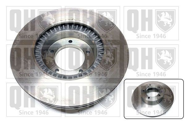 QUINTON HAZELL BDC4304 Brake disc 275x24mm, 5, Vented