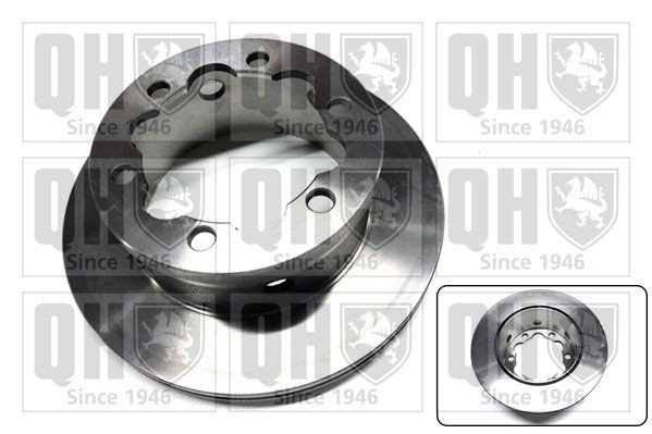 Mercedes SPRINTER Disc brakes 806327 QUINTON HAZELL BDC4543 online buy