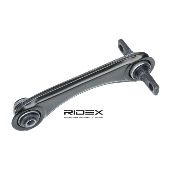 RIDEX 273C0523 Suspension arm with rubber mount, Upper, Rear Axle Right, Control Arm, Sheet Steel