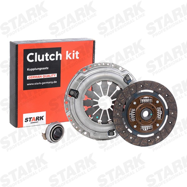 STARK SKCK-0100104 Clutch kit three-piece, with clutch pressure plate, with clutch disc, with clutch release bearing, with bearing(s), 210mm