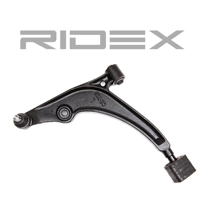 RIDEX 273C0262 Suspension arm with ball joint, with rubber mount, Front Axle Left, Control Arm