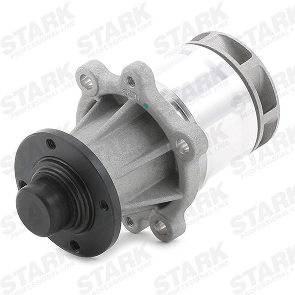 STARK SKWP-0520200 Water pump Cast Aluminium, without belt pulley, with seal ring, with flange, with water pump seal ring, Grey Cast Iron, Metal impeller, for v-ribbed belt use