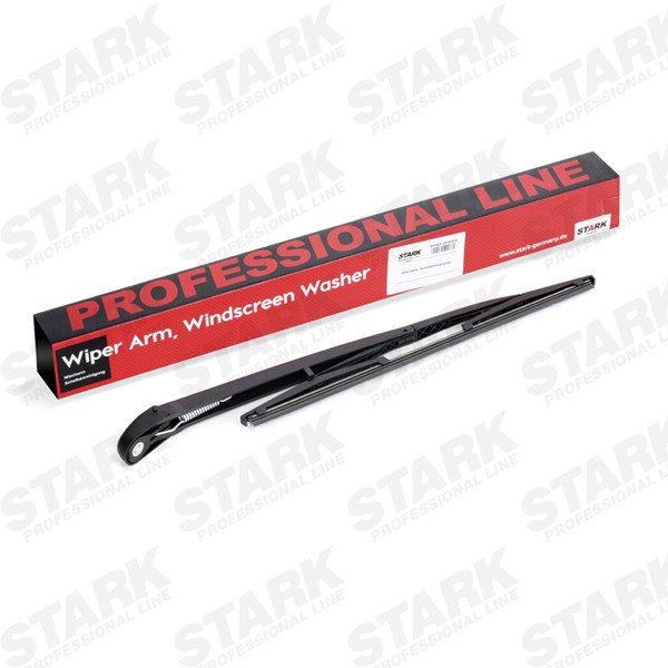 STARK SKWA-0930053 Wiper Arm, windscreen washer Rear, with cap, with integrated wiper blade