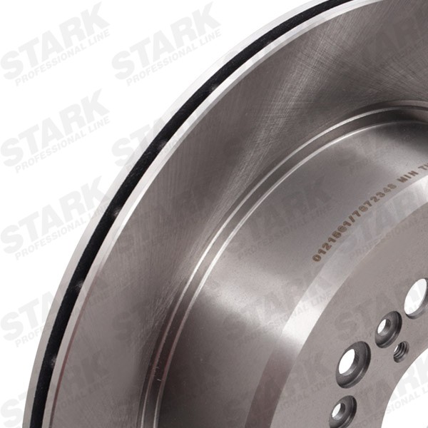 STARK SKBD-0023286 Brake rotor Front Axle Right, 334, 334,0x30mm, 05/07x114,3, Externally Vented