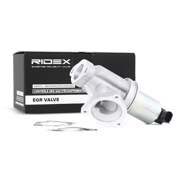 RIDEX AGR-Ventil 1145E0039 elektrisch, Magnetventil, mit Dichtung